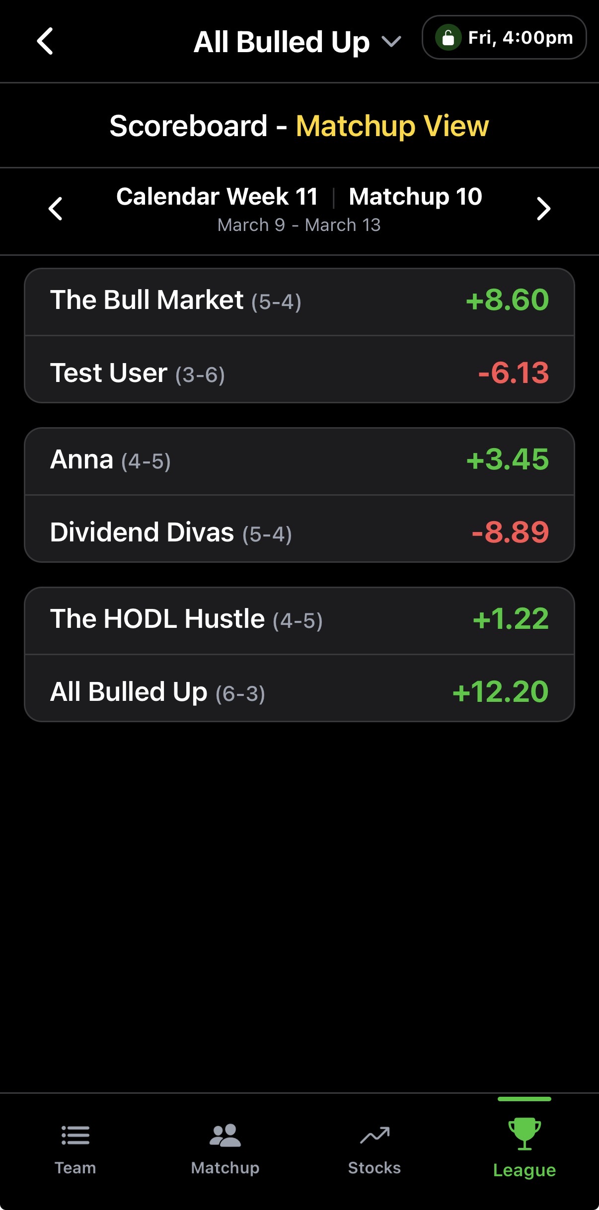 Fantasy Stocks App Screenshot 5
